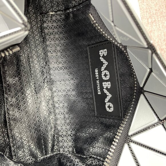 Brand new Issey Miyake silver knotted tofu sling bag. - Picture 8 of 10